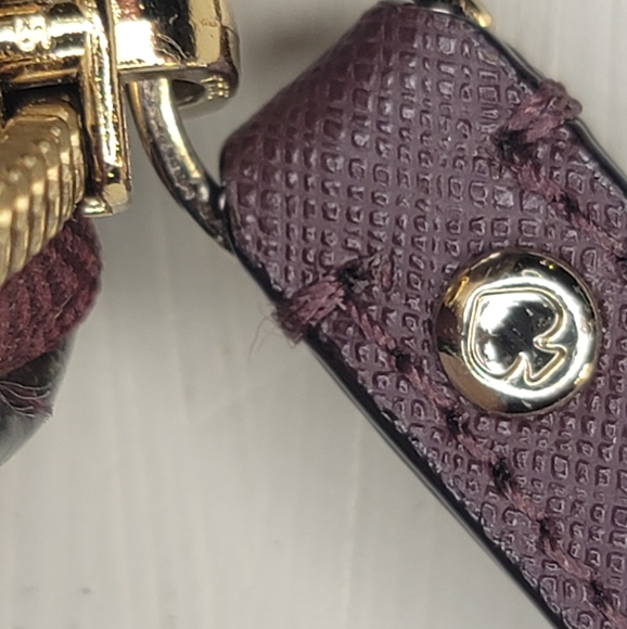 NWOT Kate Spade Schuyler Burgundy Large Continental Wallet Wristlet - Picture 11 of 12